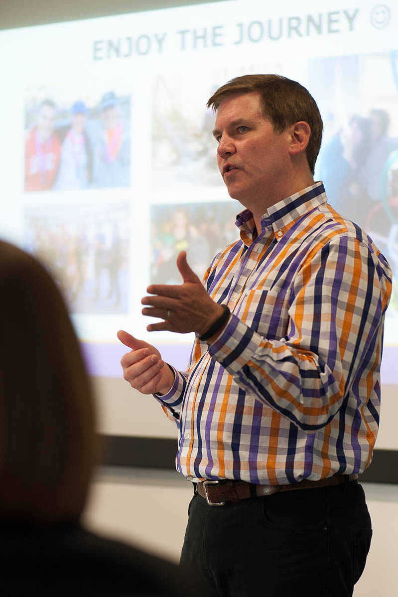 'Talks on Enterprise Development' given by David Griffiths on 28th May 2015